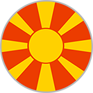 North Macedonia Flag